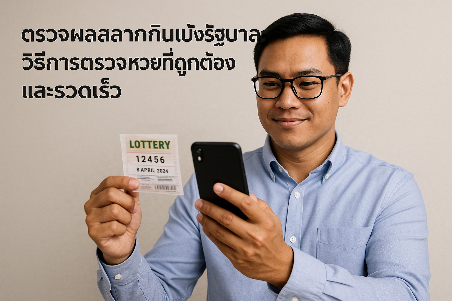 ตรวจผลสลากกินแบ่งรัฐบาล: วิธีการตรวจหวยที่ถูกต้องและรวดเร็ว